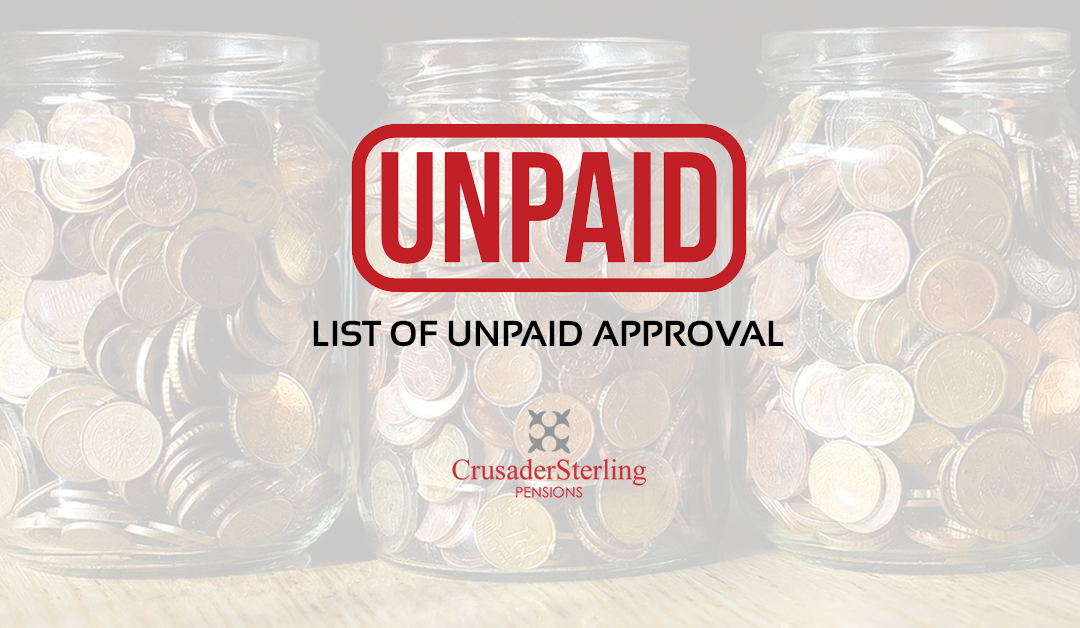 List Of Unpaid Approval
