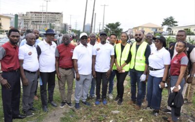 CrusaderSterling Pensions Joins Forces with LAWMA for Environmental Cleanup Initiative in Lekki, Lagos. CSR Project