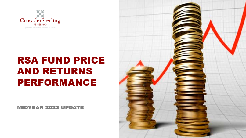MID-YEAR 2023 UPDATE: CrusaderSterling Pensions Limited (CPL) RSA Fund Price and Returns Performance