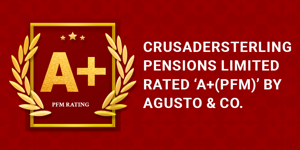 CrusaderSterling Pension Limited rate A+ rating by Agusto & Co...pension company in lagos nigeria