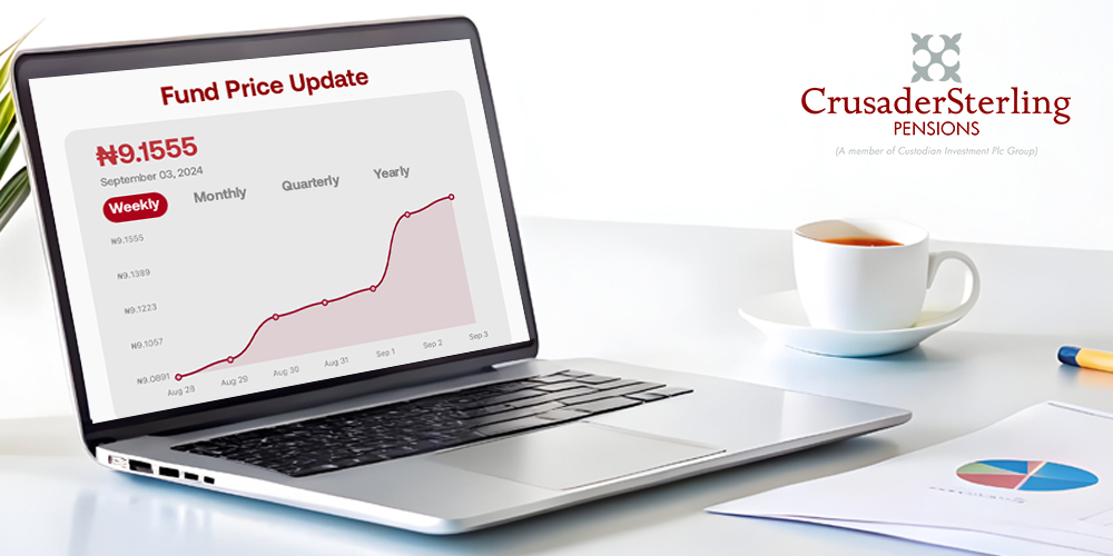 CrusaderSterling Pensions Limited Surpasses N9.00 Fund Price (Fund 2) In Remarkable Milestone